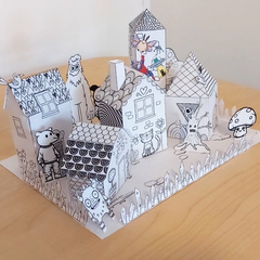 Collection image for: Actividades para Construir y Colorear en Papel