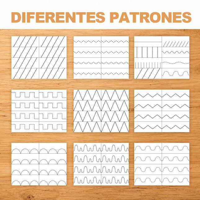 Hojas para cortar - Práctica Tijeras Jardín ✂️
