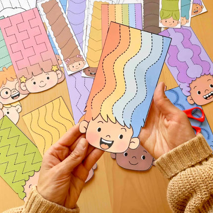 Actividad Corte de Pelo con Tijeras