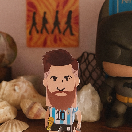 Figura Campeón del Mundo Imprimible