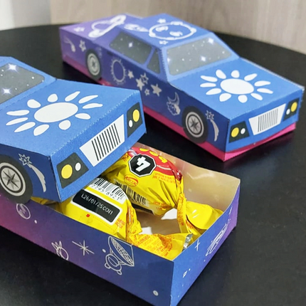 Auto Sorpresa Imprimible