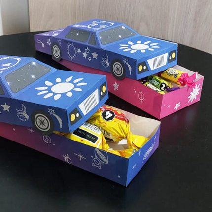 Auto Sorpresa Imprimible