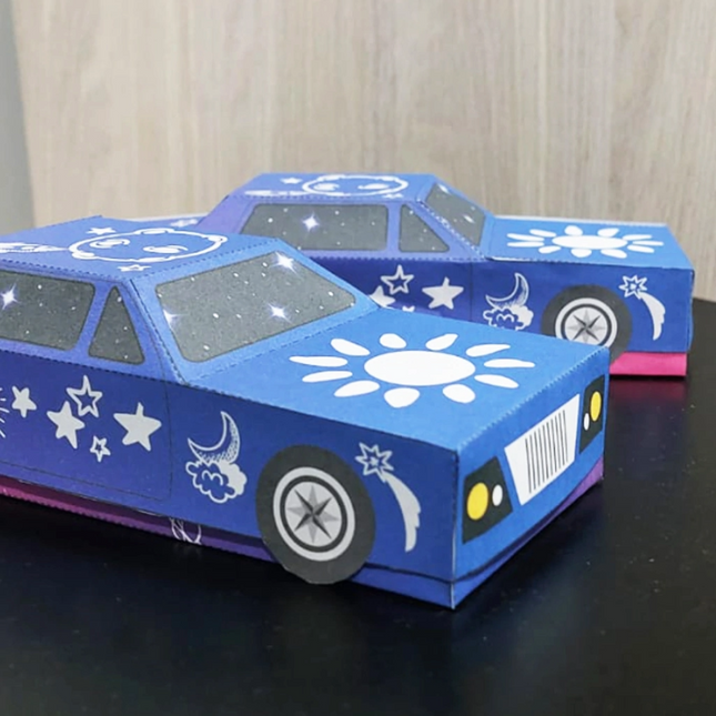 Auto Sorpresa Imprimible