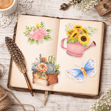 Mega Pack 460 Recortes florales y botánicos imprimibles