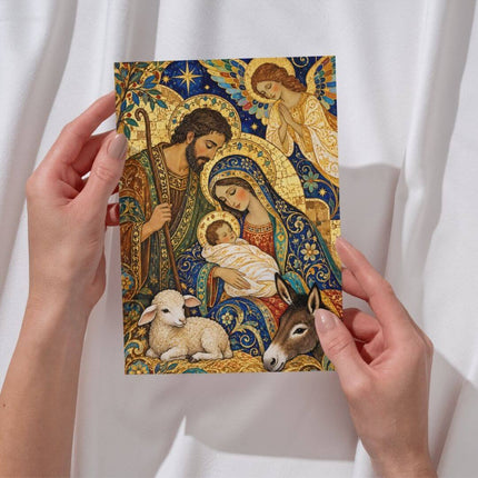 Cuadro Imprimible: Nacimiento Sagrada Familia
