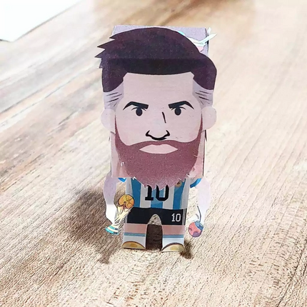 Figura Campeón del Mundo Imprimible