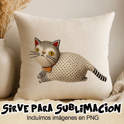 51 Stickers Gatitos Excentricos Imprimibles