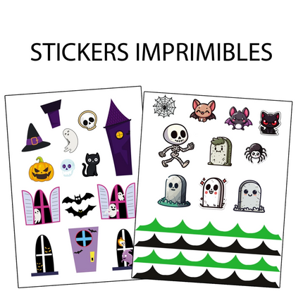Stickers para Mansión del Terror