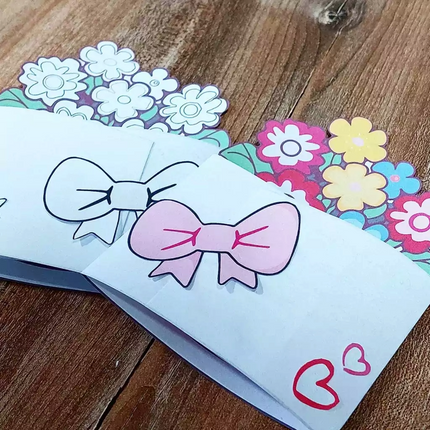 Tarjeta Floral para dedicar