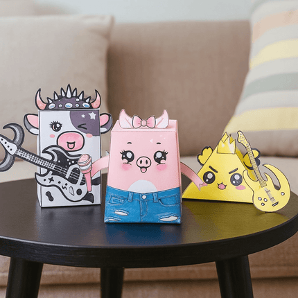3 Animalitos Rockeros Imprimibles