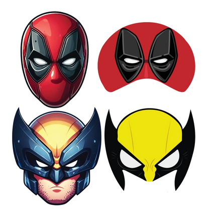 Máscaras Super Héroes