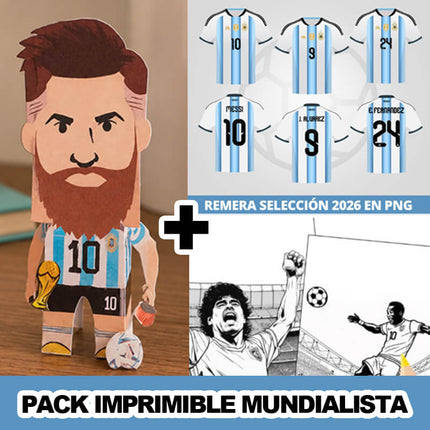 Pack Mundialista Imprimible