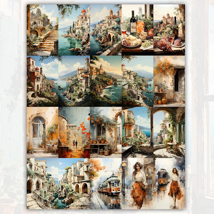 Pack 94 Fondos ITALIA Iimprimibles