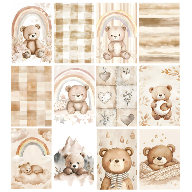 Pack 104 Láminas Imprimibles de Ositos Infantiles