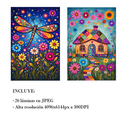 Láminas Imprimibles | Noches Luminosas