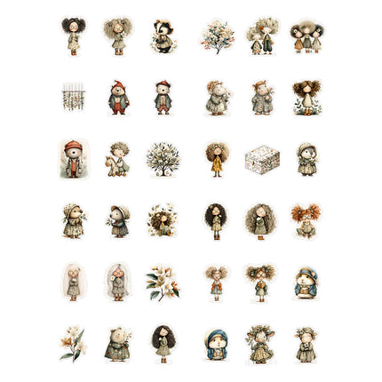 ✂️ Plancha para cortar - 150 Stickers Recortes Florales