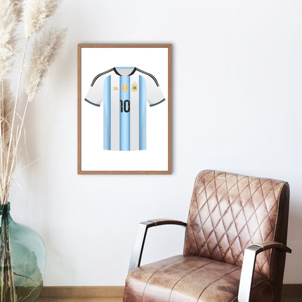Remera Selección Argentina para Imprimir
